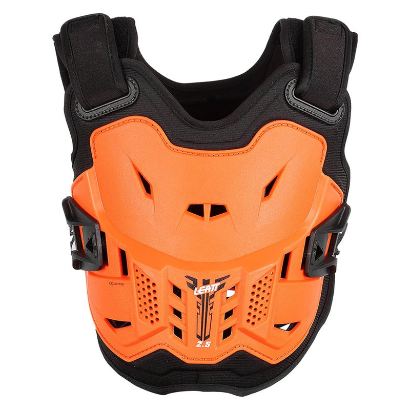 Leatt Chest Protector 2.5 Mini (Orange/Black) - Image 1